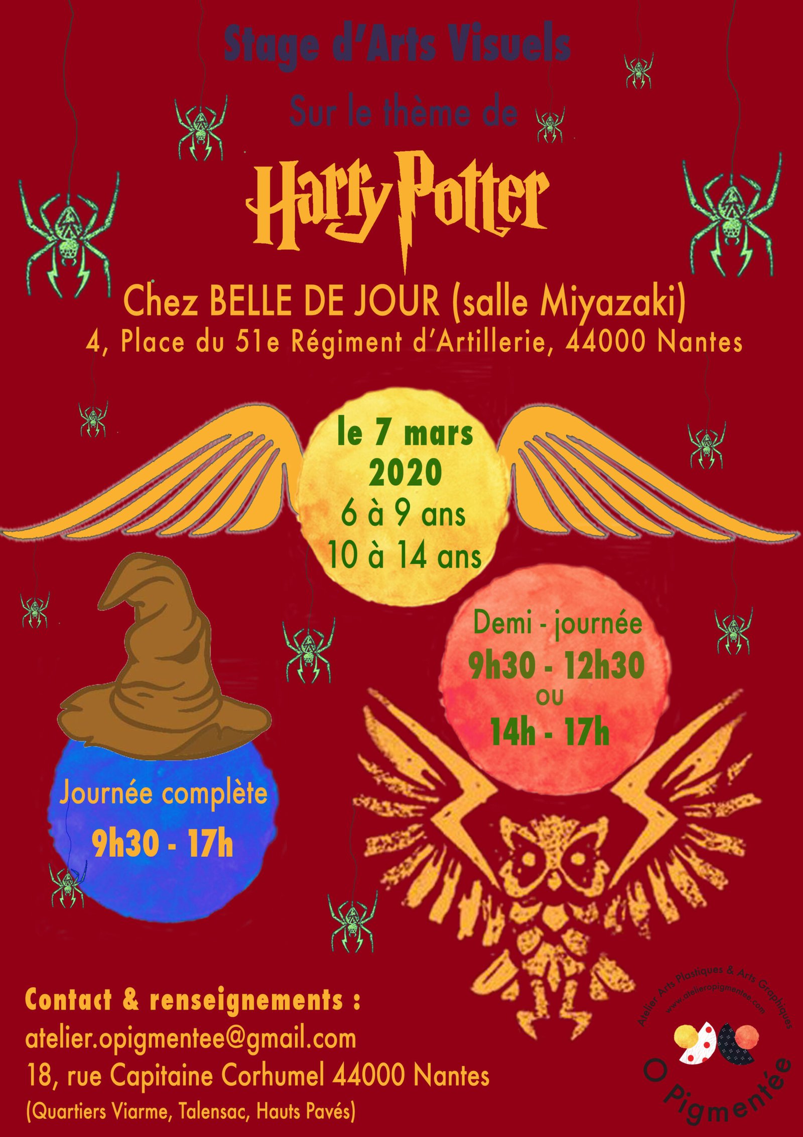 stage harry potter belle de jour